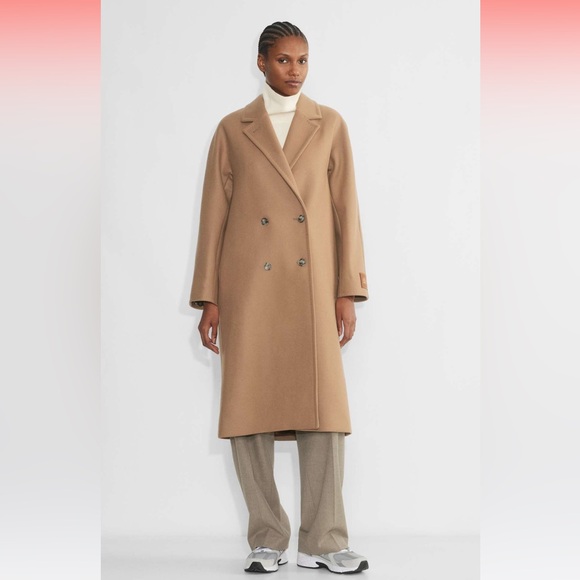 Aritzia Babaton The Slouch™ Coat - Virgin Wool Cashmere - Picture 3 of 14